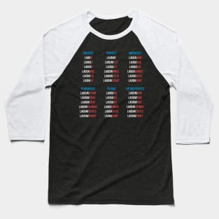 Latin Verbs Conjugation - Latin Language Baseball T-Shirt